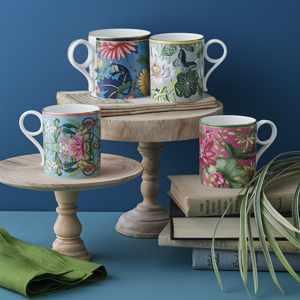 ワンダーラスト サファイア ガーデン マグ|WEDGWOOD公式オンラインストア