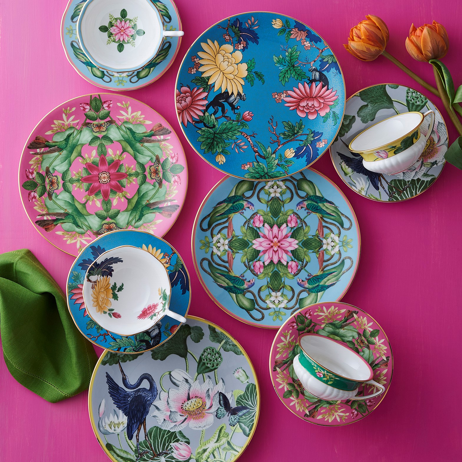 ワンダーラスト メナジェリィ 20cm プレート|WEDGWOOD公式オンラインストア