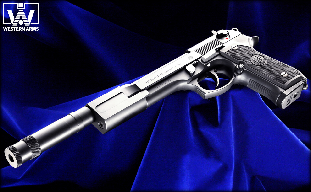 今なら10%OFF！ムービーガン「WA【ベレッタ】M92FS LEON サイレンサー