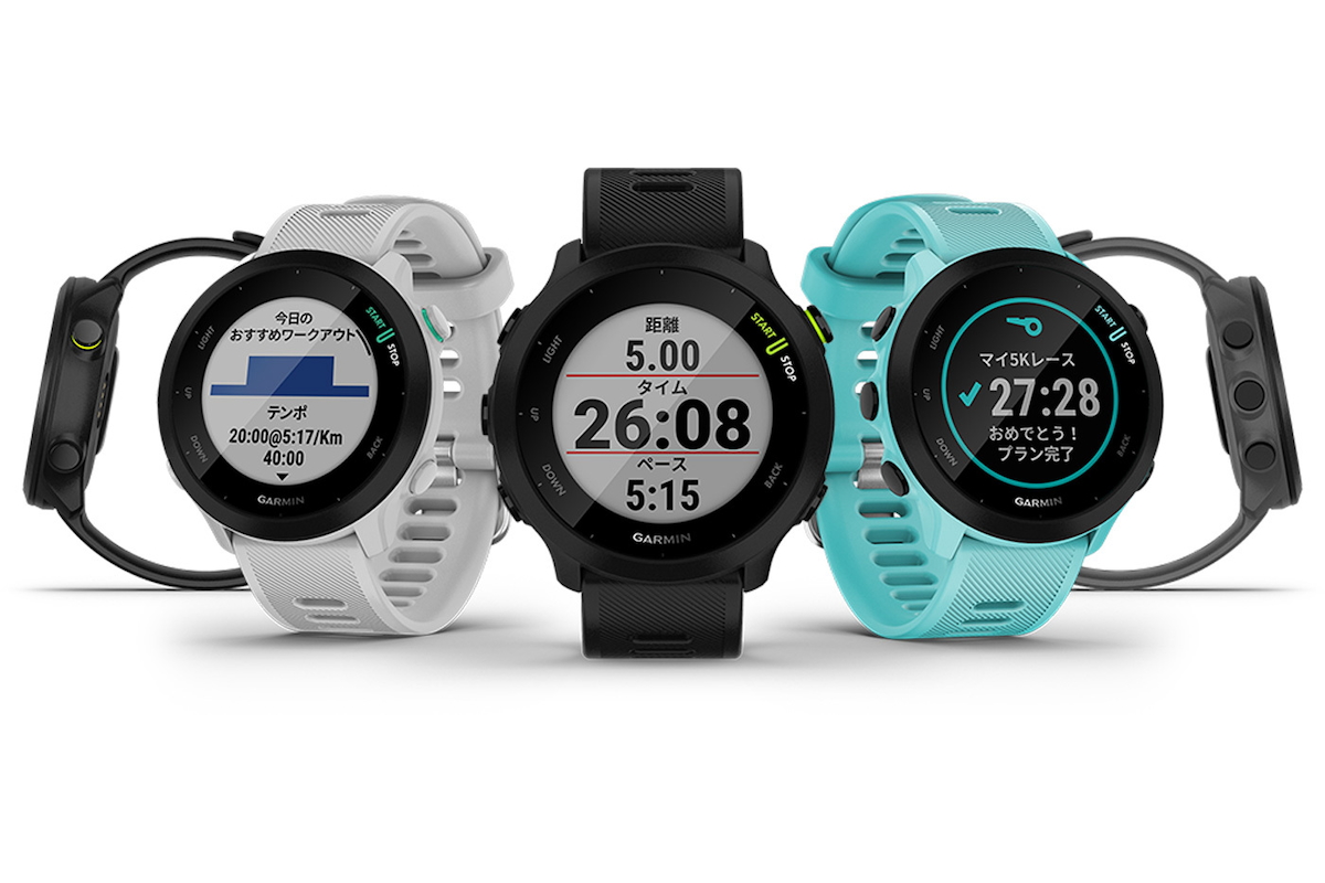 ガーミン、37gのGPSランニングウォッチ「ForeAthlete 55」 - Impress Watch
