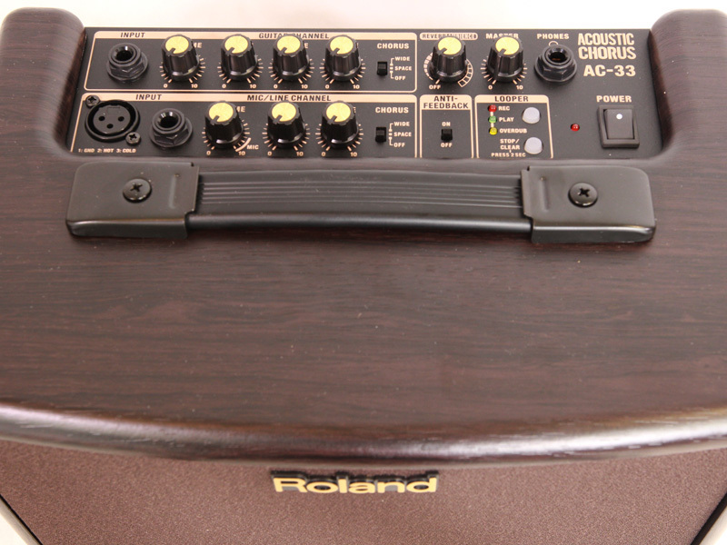 Roland ローランド AC-33-RW 【アコースティックギター用アンプ