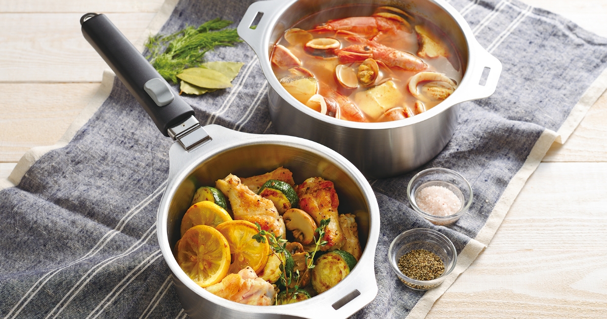 kaico × BENGT & LOTTA 両手鍋 【未使用】 【公式通販】