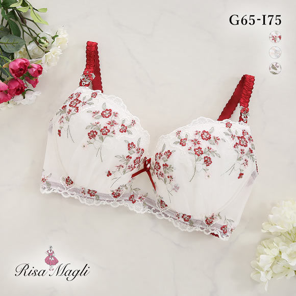 リサマリ リア 3/4カップ ブラジャー GHI グラマーブラ 大きいサイズ