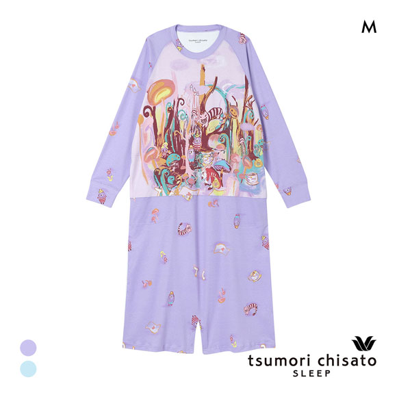 ワコール ツモリチサト 不思議の国 パジャマ ワンピース ルームウェア