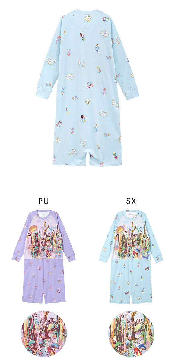 ワコール ツモリチサト 不思議の国 パジャマ ワンピース ルームウェア