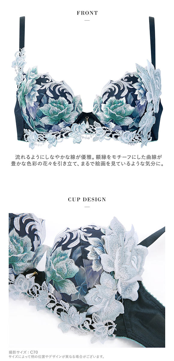 ワコール サルート 26グループ 26G P-UP ブラジャー GHI プッシュ