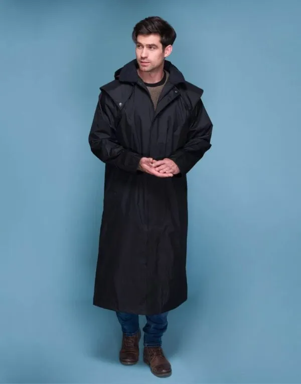 Men's Waterproof Lambourne Cape Coat - Walker & Hawkes