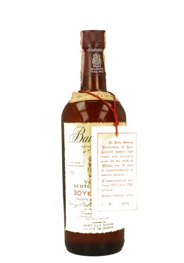 BALLANTINE'S 30yo Bot.80's 75cl 43% - Blended - Products - Whisky