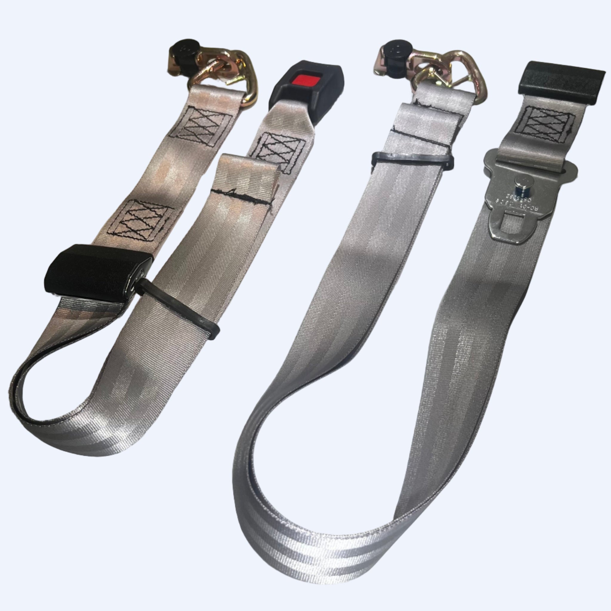 M-Series Standard Lap Belt for L-Track | ML-320 | WheelchairStrap.com