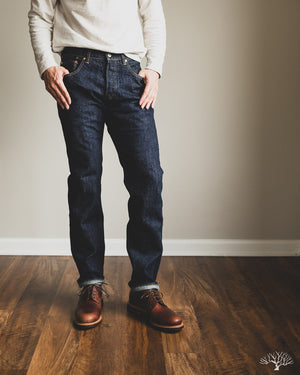 TCB - 50's Jeans Slim Tapered Selvedge Denim – Withered Fig