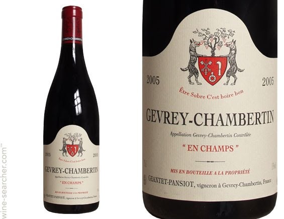 2016 Geantet-Pansiot Gevrey-Chambertin En Champs, Cote de Nuits