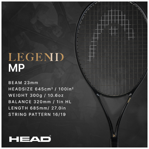 希少】‪HEAD スピードX MP 10周年記念モデル ブラック×ゴールド HEAD‬