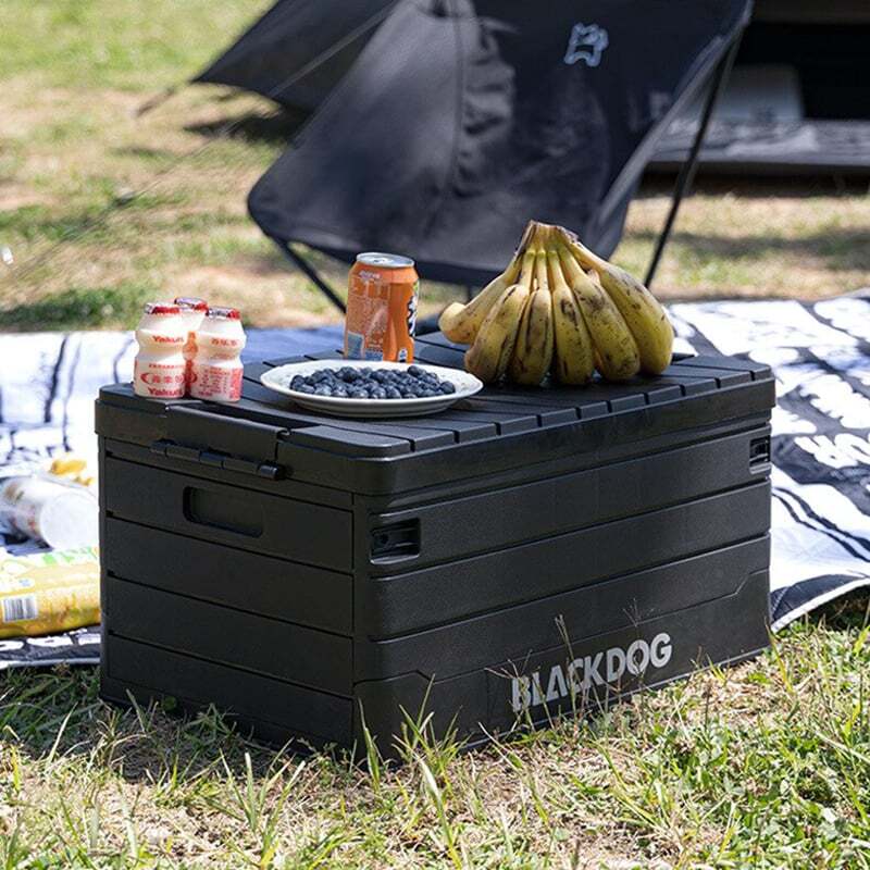 BLACKDOG Collapsible Camping Storage Box 60L – TREES AND SUN OUTDOOR