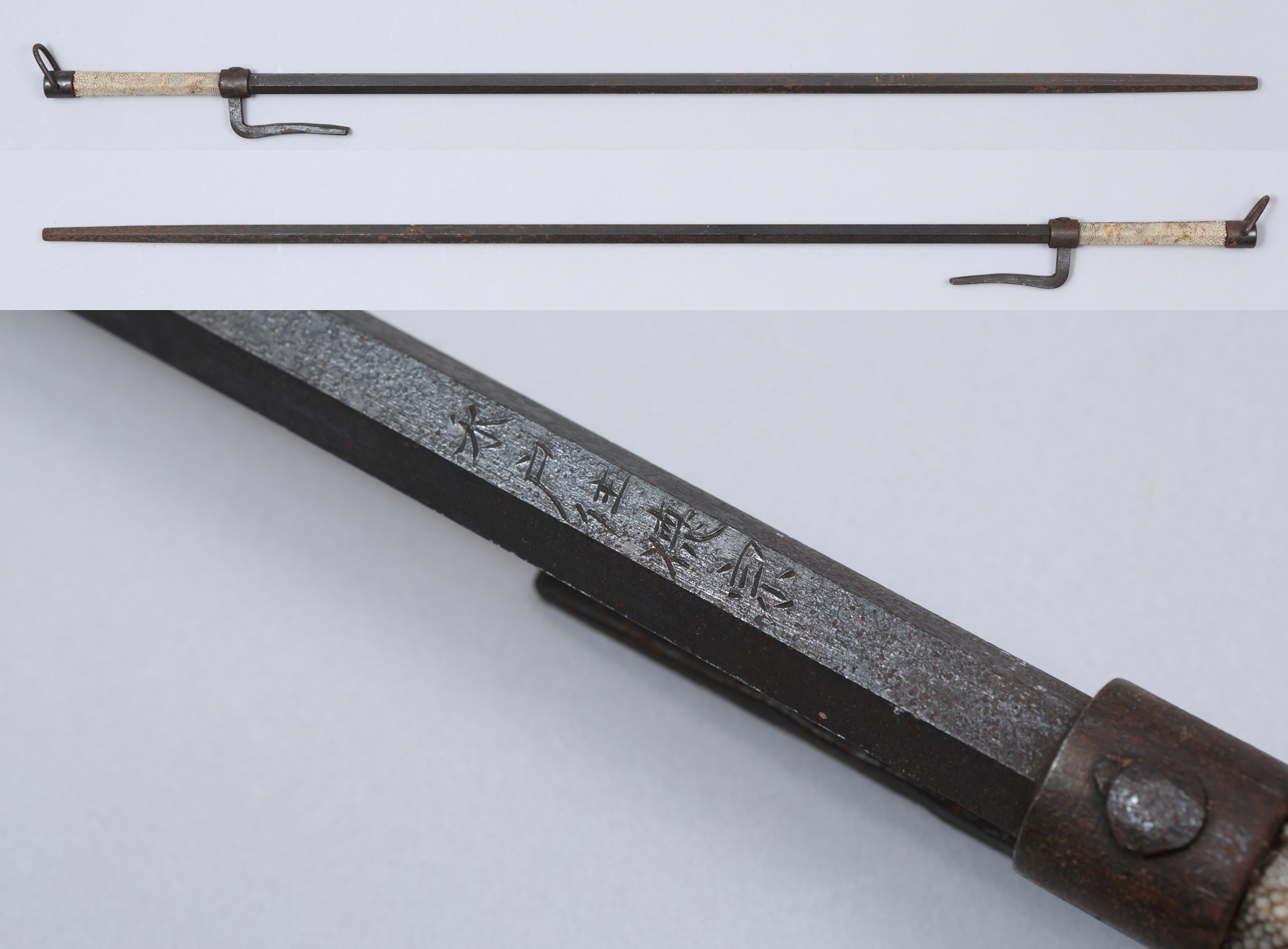 B-39 小柄 在銘 金象嵌 時代物 武具 刀装具 骨董品 美術品 工芸品 B-39