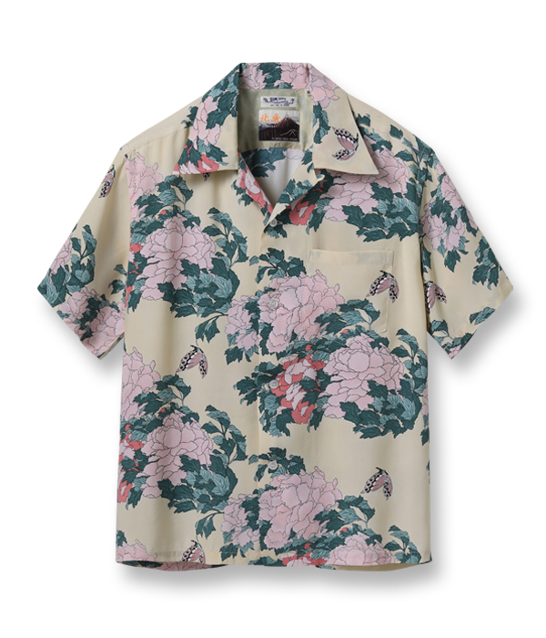 Lot No. SS39132 / SUN SURF × 葛飾北斎 SPECIAL EDITION “牡丹に胡蝶