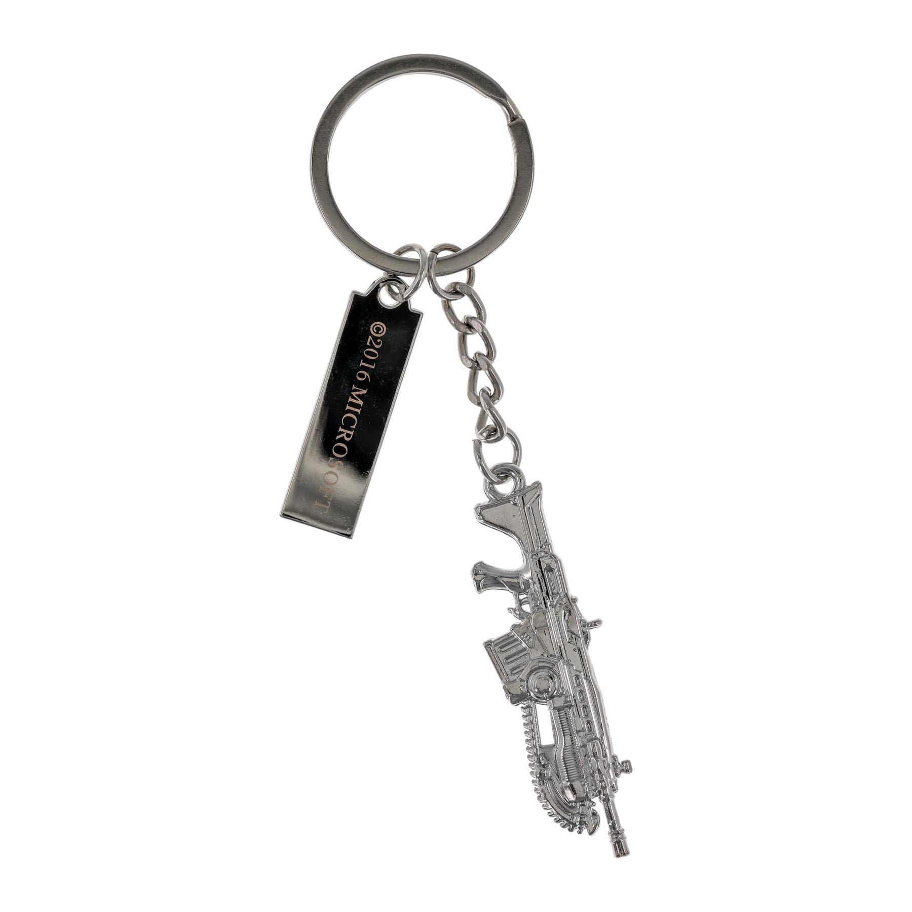 Gears of War 4 Lancer Pewter 3D Relief Key Ring | Free Shipping