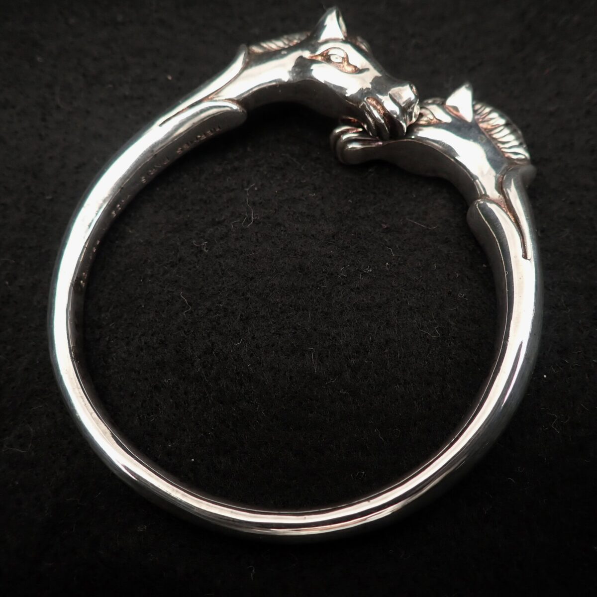 HERMES Horse Cheval Bangle エルメス ホース シュバル バングル
