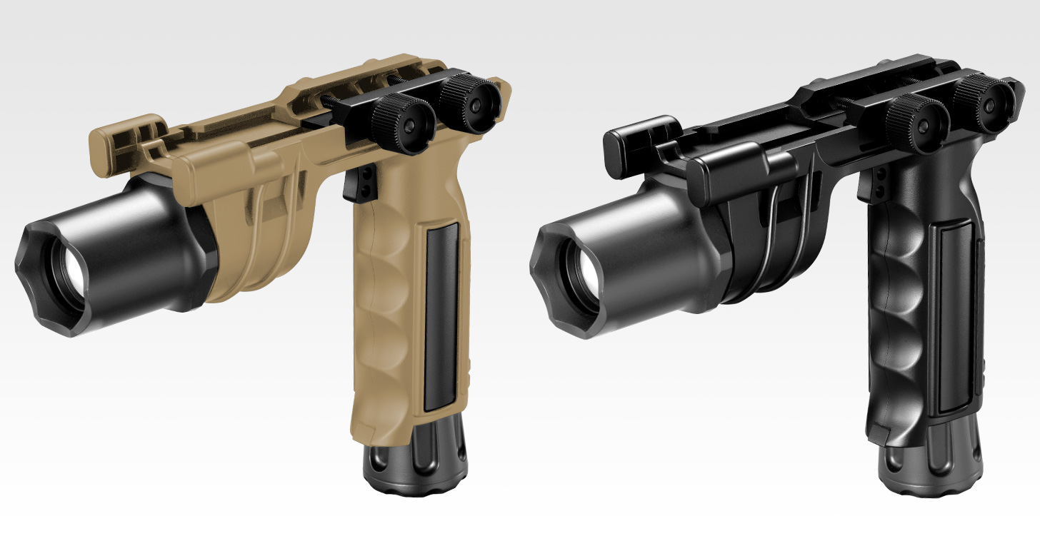 18mmレイル用グリップライト ブラック - オプション詳細 | 東京マルイ