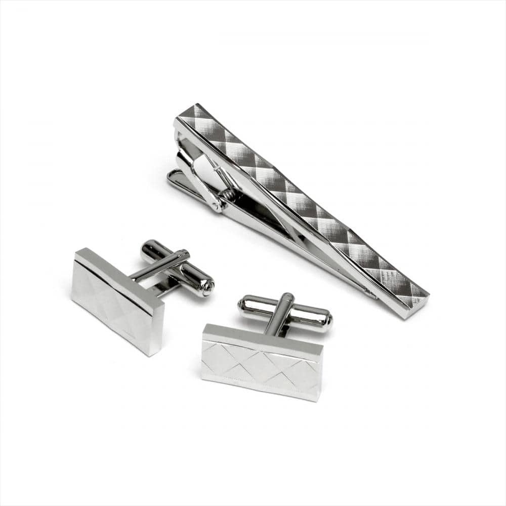 LOUIS VUITTON ルイヴィトン カフスボタン&ネクタイピンセット LOUIS