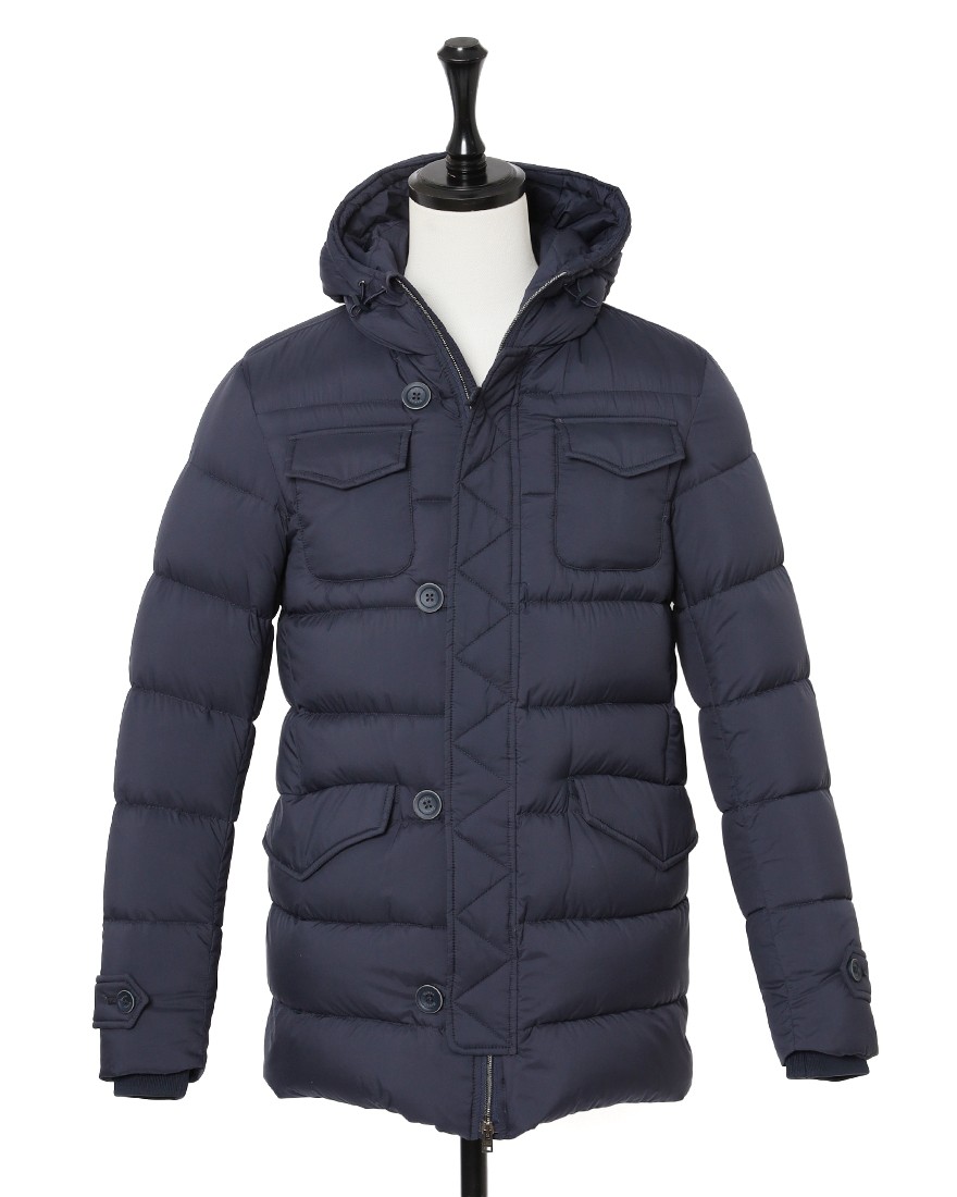 ミリタリーフードダウンジャケット【Herno Legend】｜Herno（ヘルノ