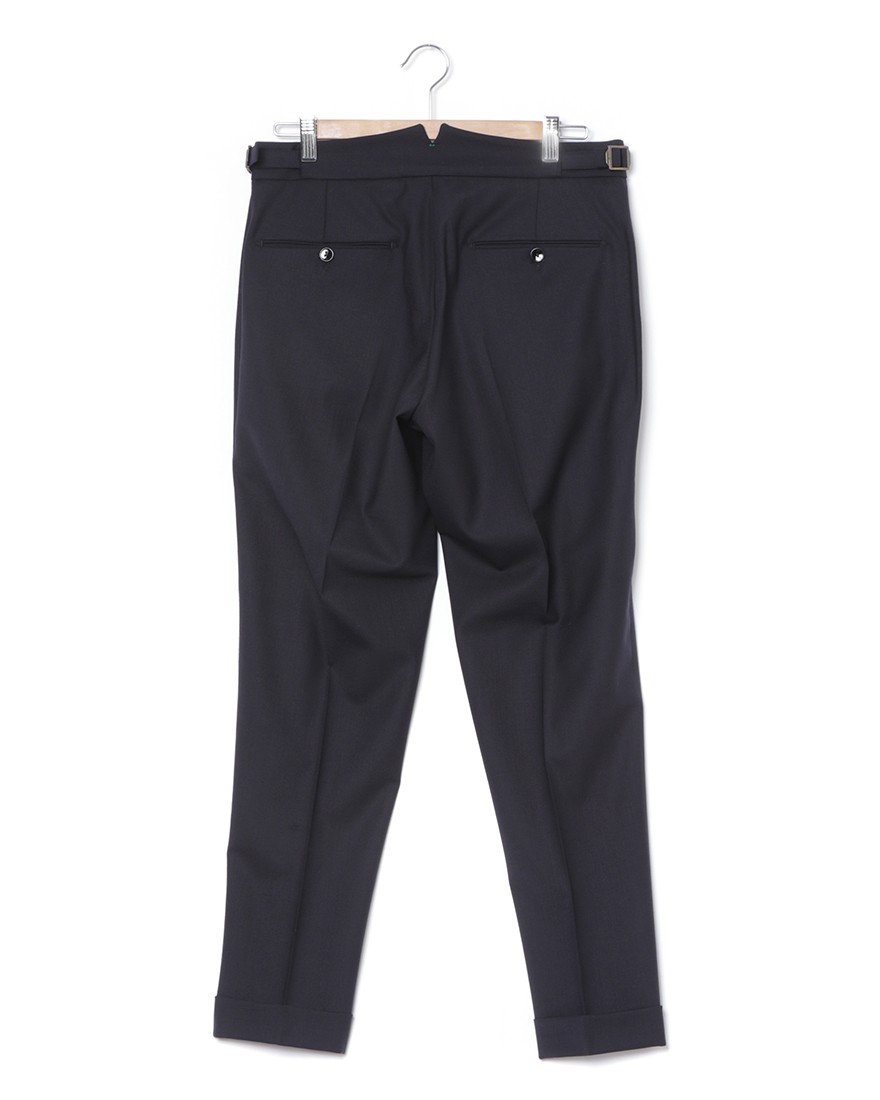 ストレッチウール 2インプリーツパンツ【SCOTCH】｜BERWICH（ベル