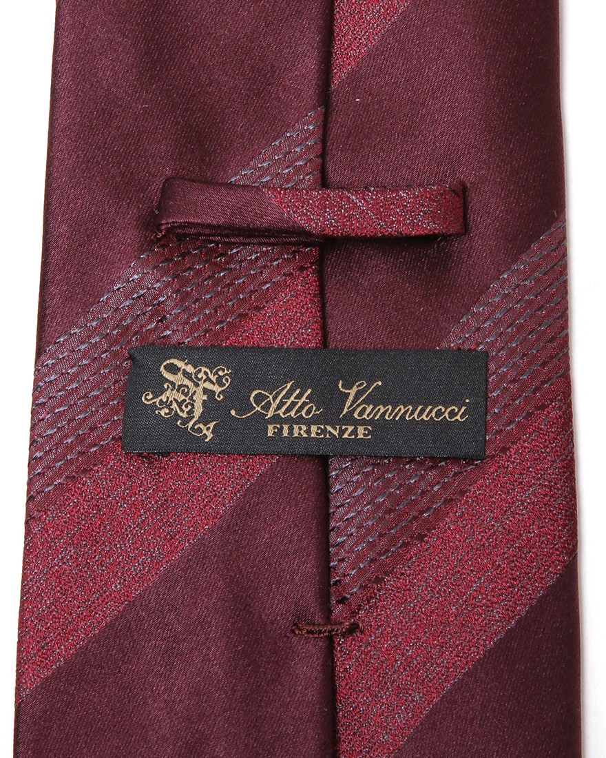 レッド レジメンタル タイ【Sfoderato/スフォデラート】｜atto