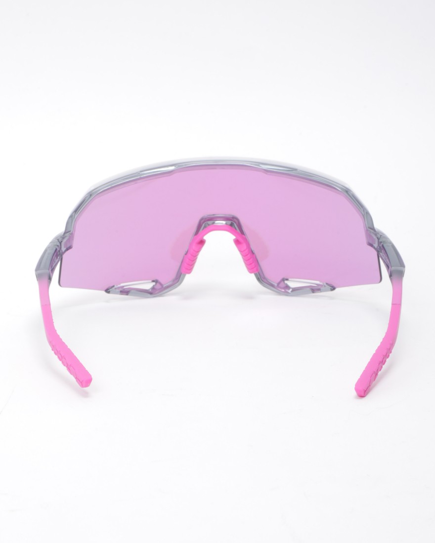 スレンデール パープル系ミラーレンズ サングラス【SLENDALE】｜100