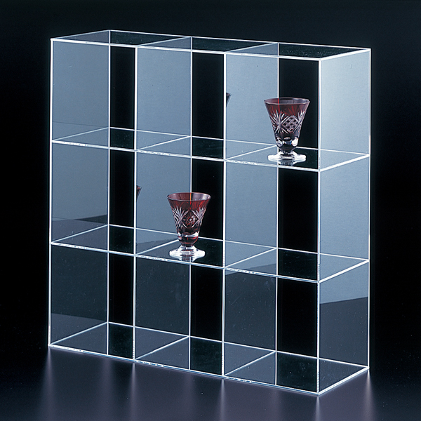 3列3段ディスプレイ台 大 ｜ 商品紹介 ｜ 株式会社友屋