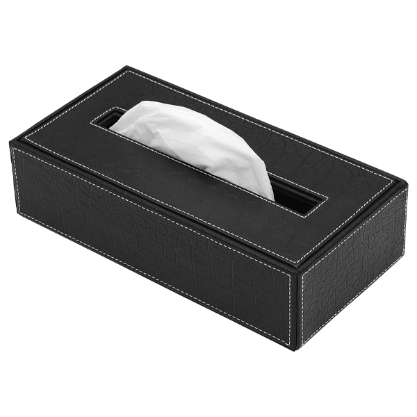 ティッシュボックス TM-B レギュラー上蓋 黒 ｜ 商品紹介 ｜ 株式会社友屋