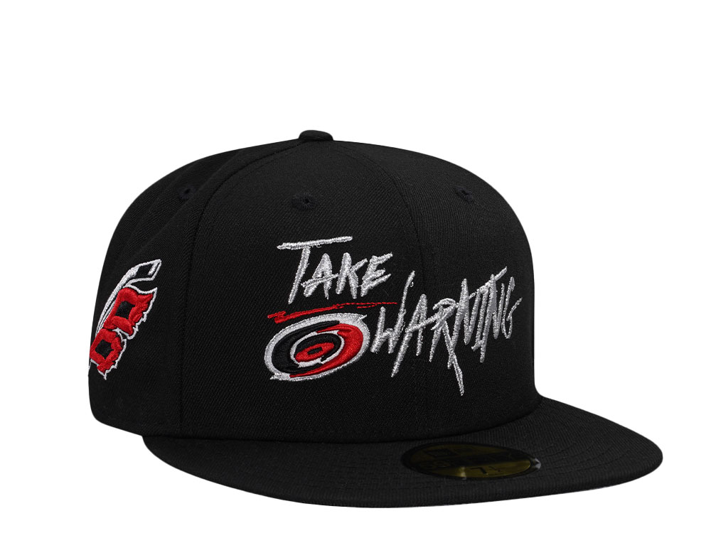 New Era Carolina Hurricanes Take Warning Black Edition 59Fifty