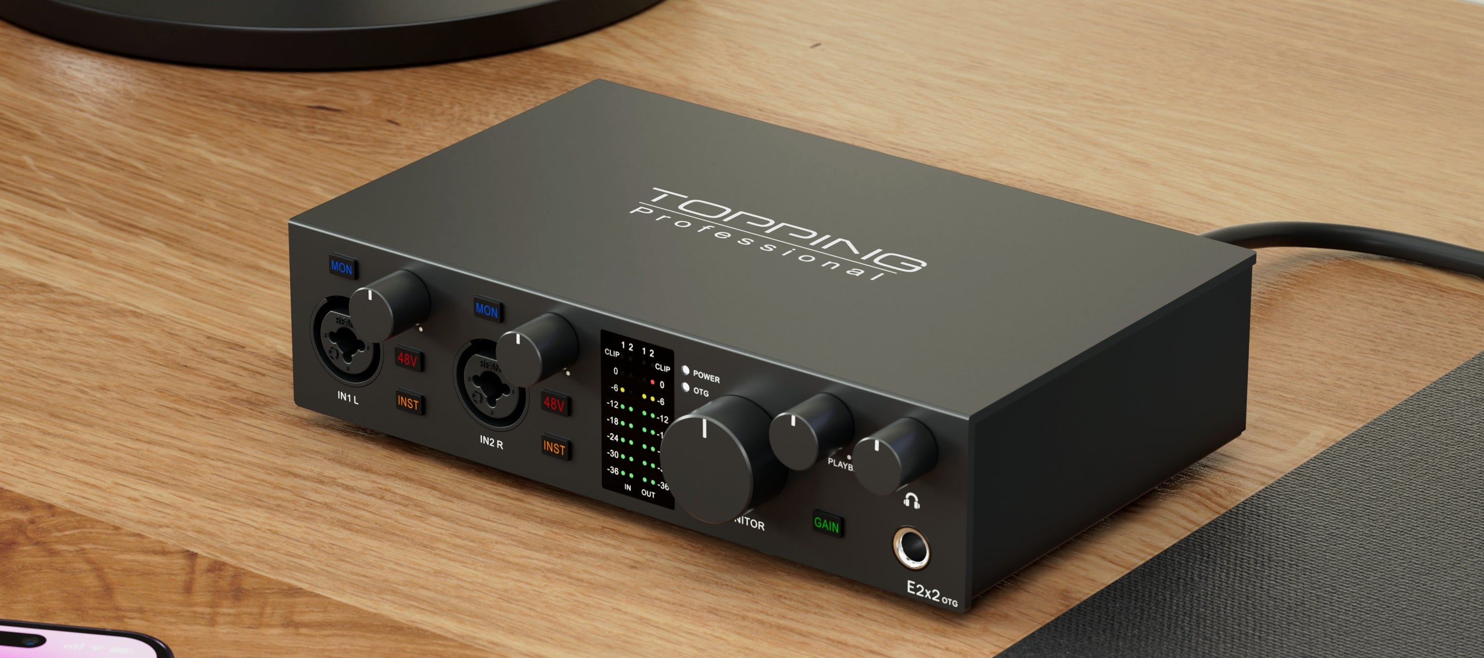 TOPPING E2X2 OTG USB Audio Interface