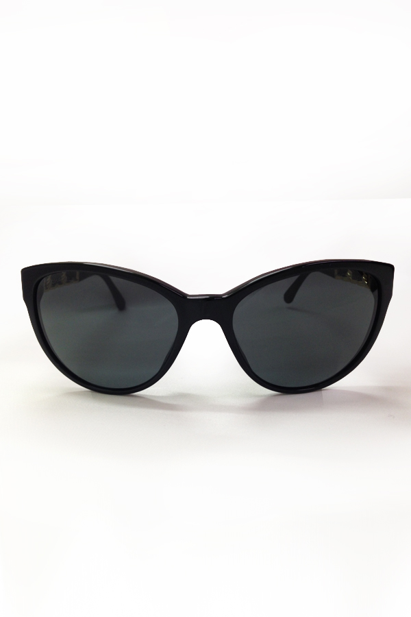 CHANEL】 チェーンテンプルフォックスサングラス - TEKNOPOLICE