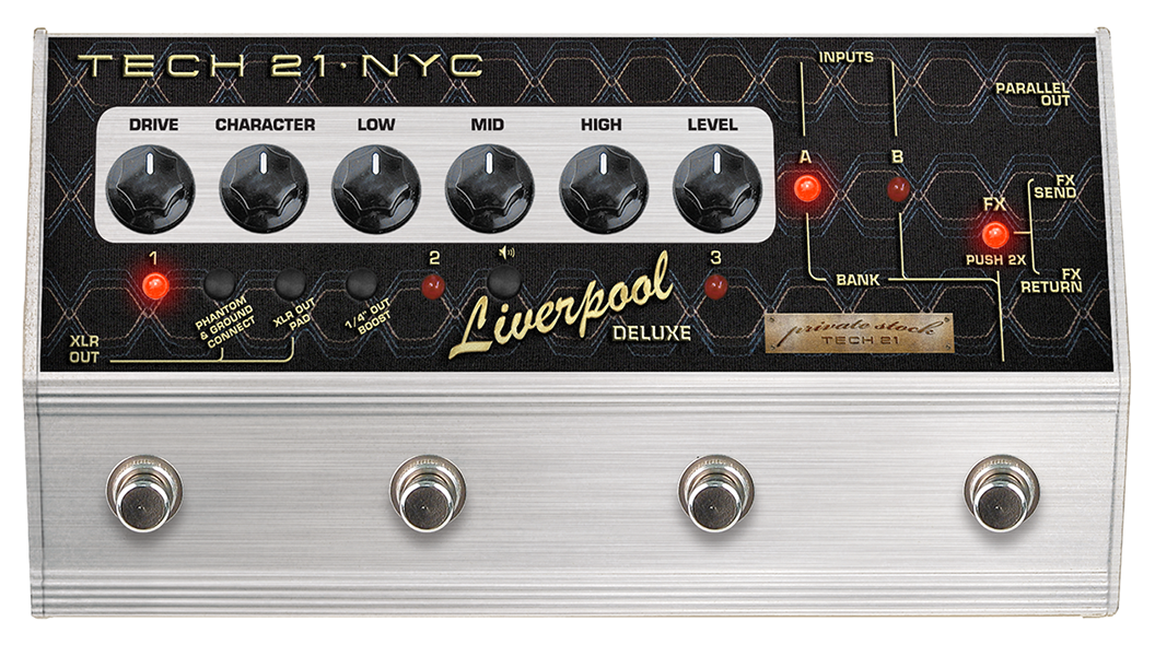 Liverpool Deluxe Character Series – Tech 21 NYC