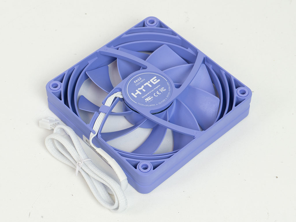 HYTE X50 Taro Milk Review - HYTE FA12 Fan | TechPowerUp