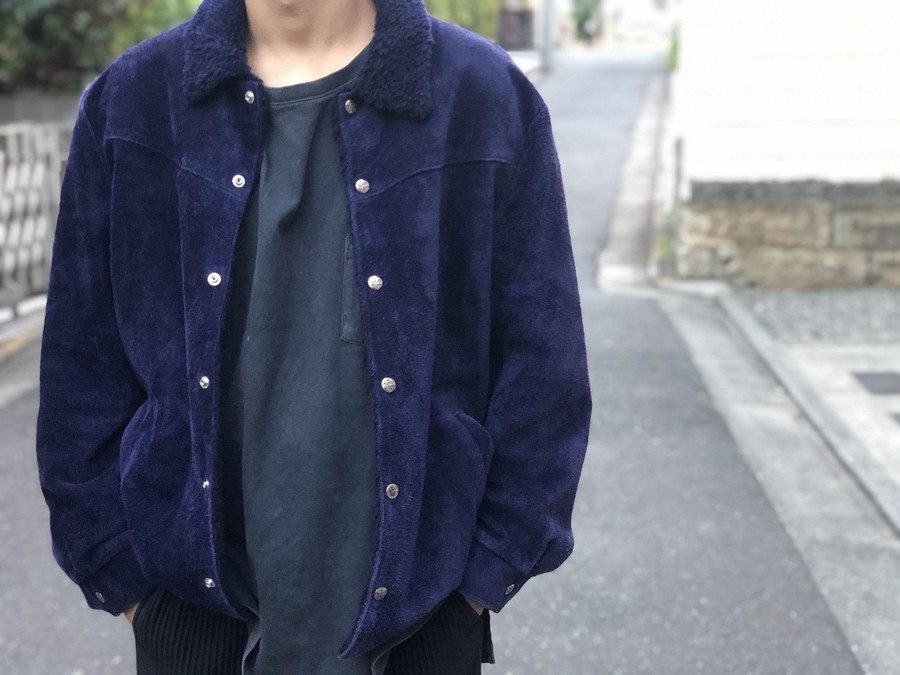 TENDERLOIN/テンダーロイン】よりサドルスウェードジャケットが入荷