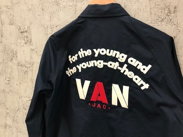 全世代のメンズが憧れるブランド【VAN】スウィングトップのご紹介です