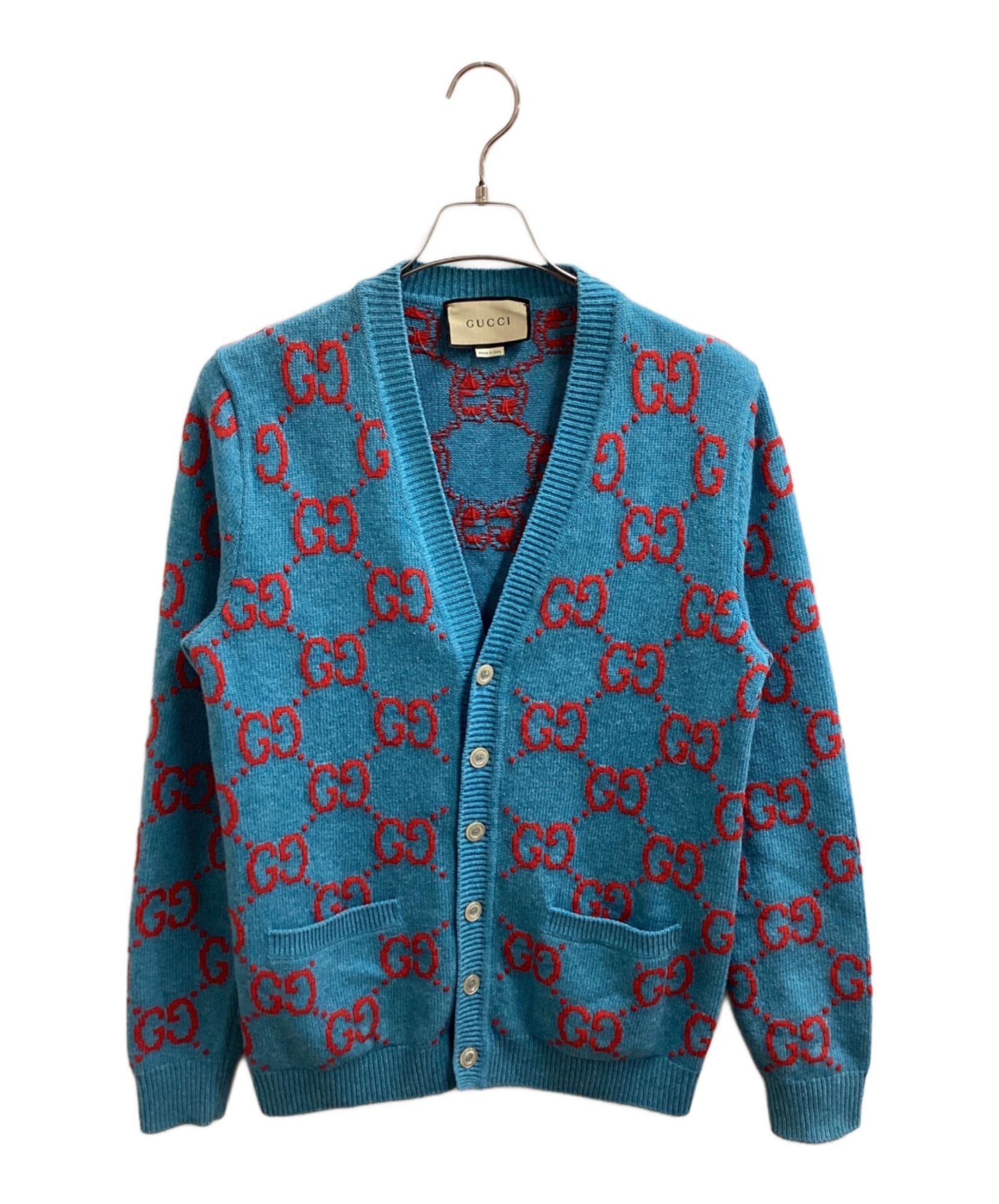 GUCCI / グッチ】GGロゴインターシャウールカーディガン | 伝統を纏う