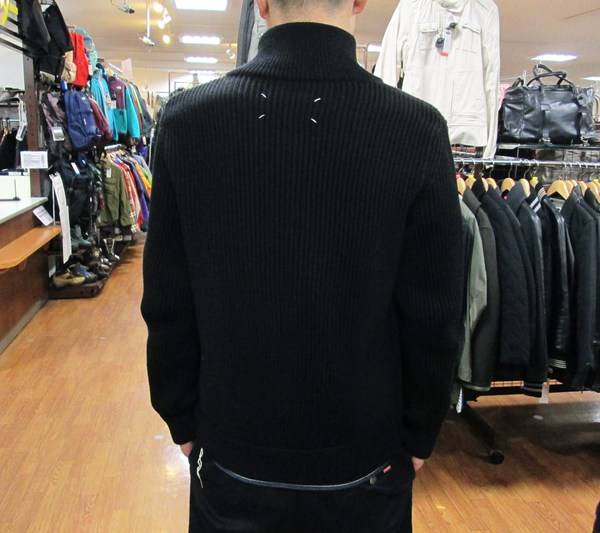 Maison Margiela エルボーパッチドライバーズニット 【公式通販】