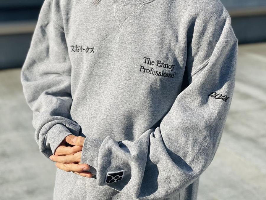 スタイリスト私物×ENNOY】×週刊文春・文春リークススウェット・即完売