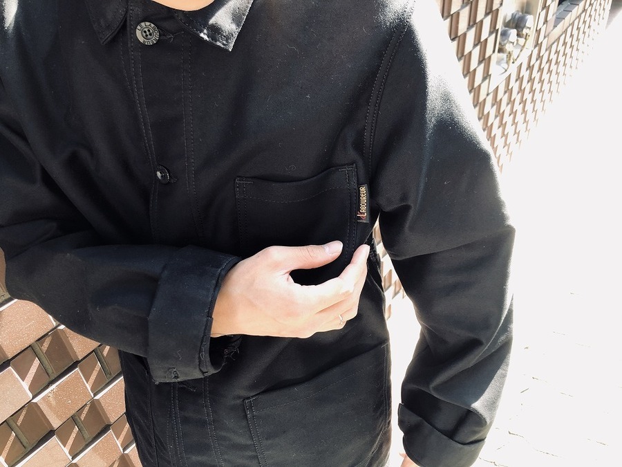 GOOD DESIGN SHOP CDG×LE LABOUREURよりCDG LOGO work jacketのご紹介