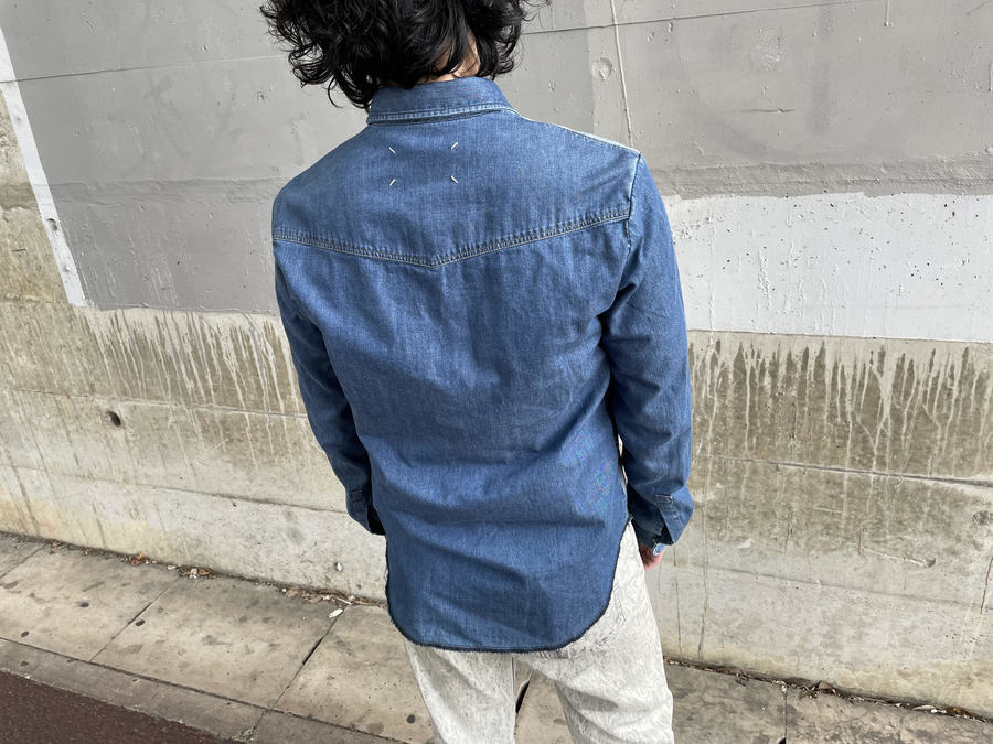 Maison Margiela/メゾンマルジェラ】Light Blue DenimShirtを買取入荷