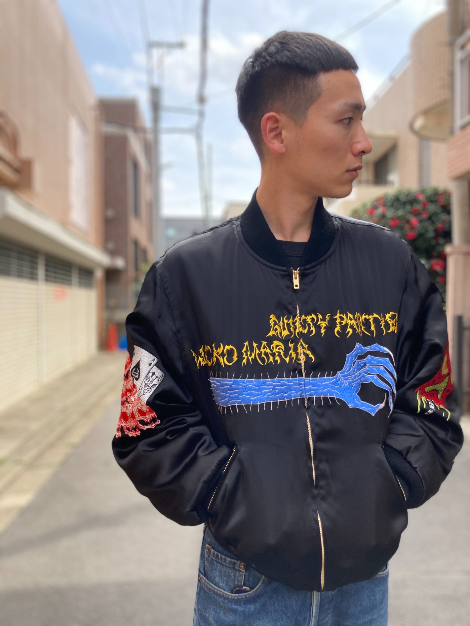 WACKOMARIA×NECKFACE/ワコマリア×ネックフェイス】VIETNAM JACKETを