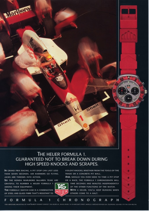 Coleção Vintage TAG Heuer Formula 1 | TAG Heuer ®