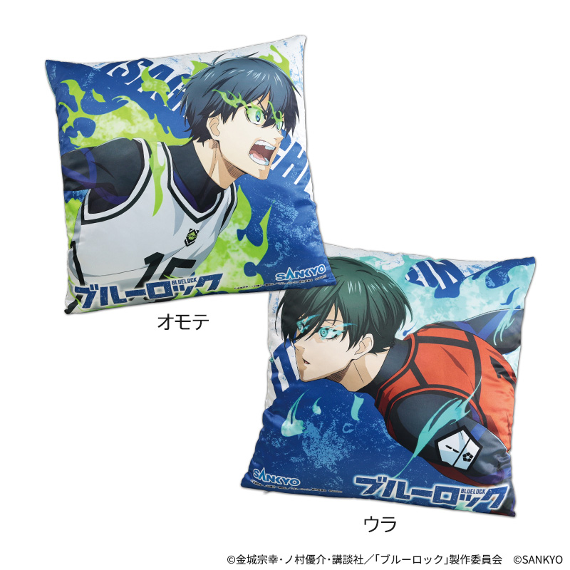eフィーバーブルーロックスクエアクッション | ぱちキャラ オンライン