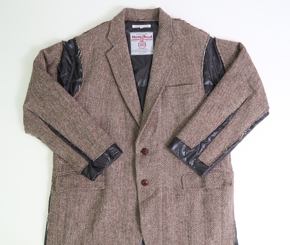 REBUILD by NEEDLES - Tweed Jacket - Covered Coat リビルドバイ