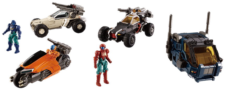 D＞ビークルズ／セット6｜プロダクト｜ダイアクロン オフィシャル