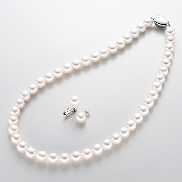 アコヤ8．5mm珠ネックレス・ピアス | 商品詳細 | 高島屋オンライン