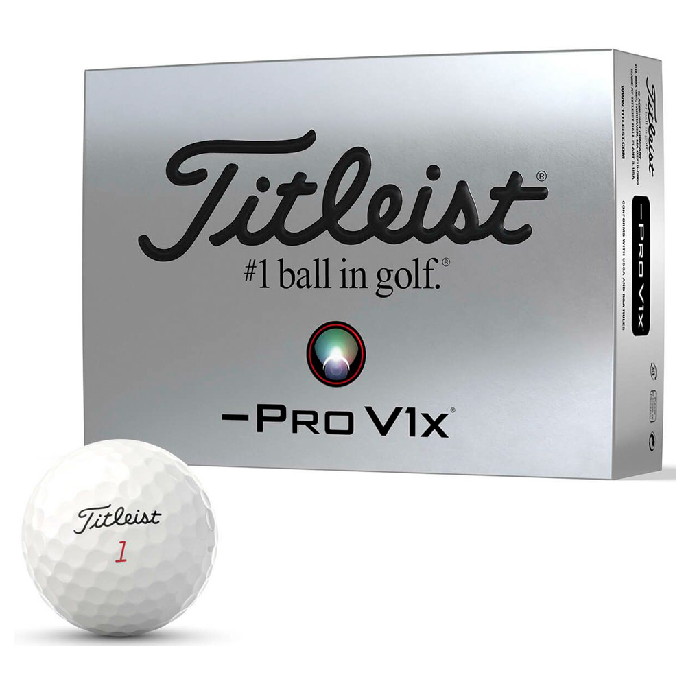 プロV1x LEFT DASH 2024年モデル ゴルフボール 1ダース（12球入り