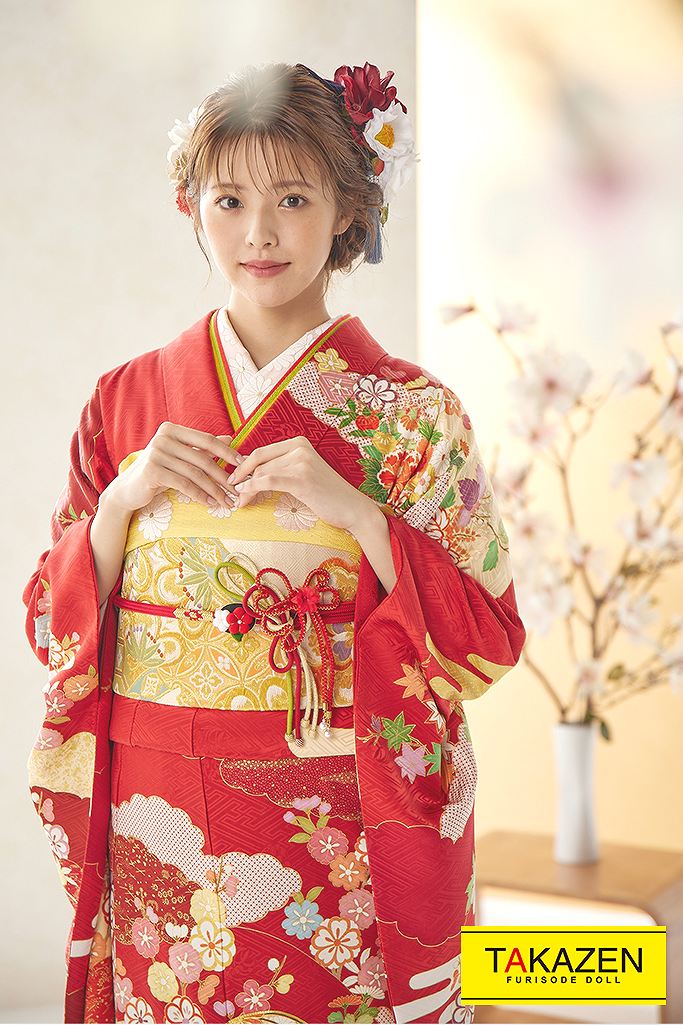 506z28,412y21,小物類,503u35,レース半衿☆中振袖 古典柄 華やか古典花