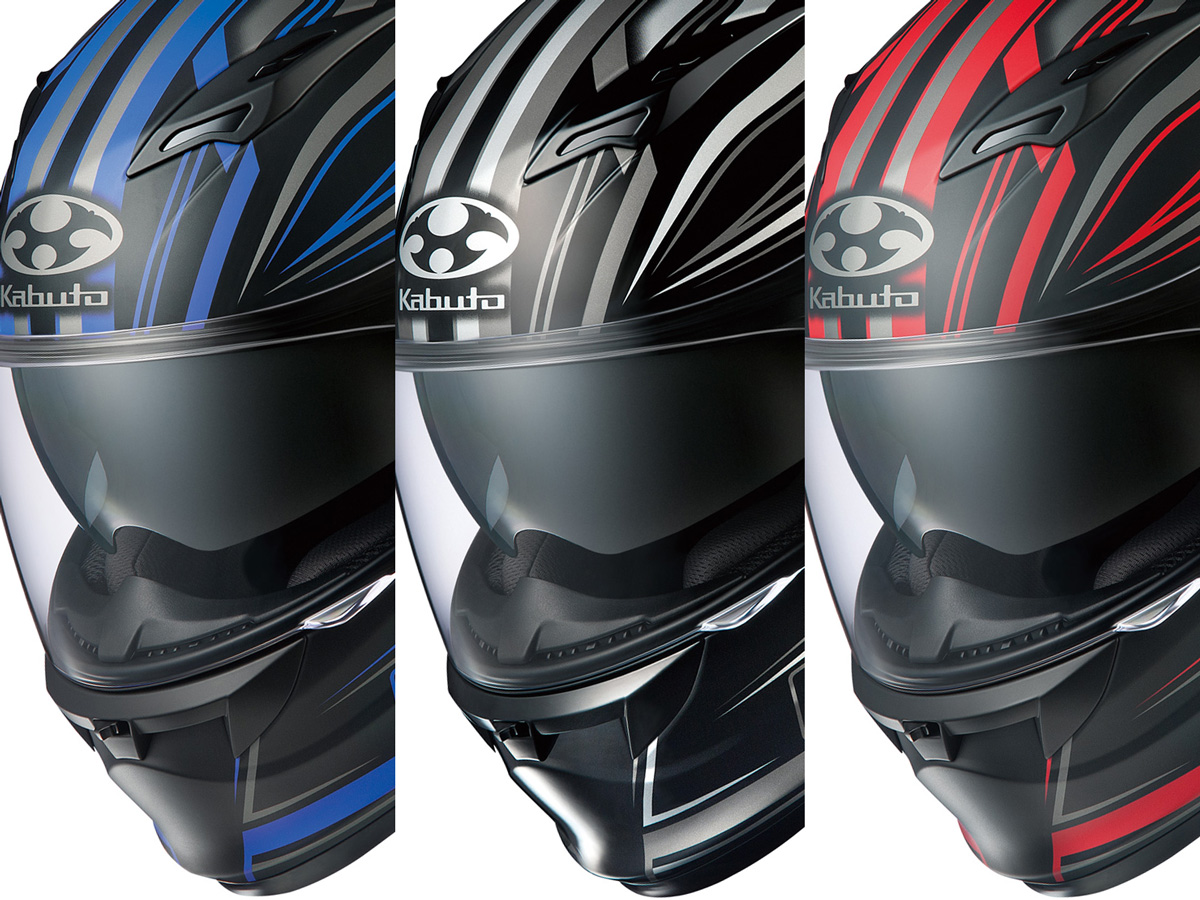 ブルー・ブラック・レッドの3色展開！OGKカブトのKAMUI-Ⅱに新
